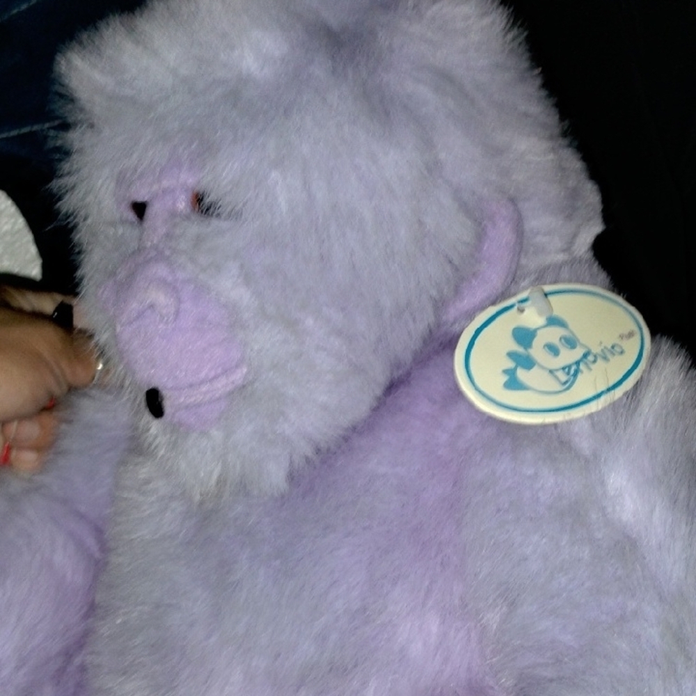 Plush Purple Gorilla Toy Whistling Gorilla 🦍!